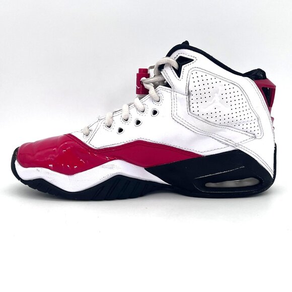 Air Jordan 23 B'Loyal Sneakers Shoes Boys Mens 4.5Y White Red 2019 Non Marking - Picture 10 of 15